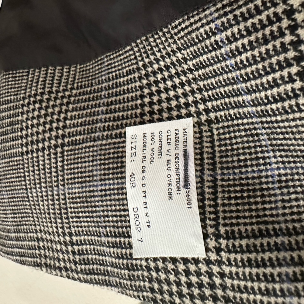 Ralph Lauren Purple Label Double Breasted Suit